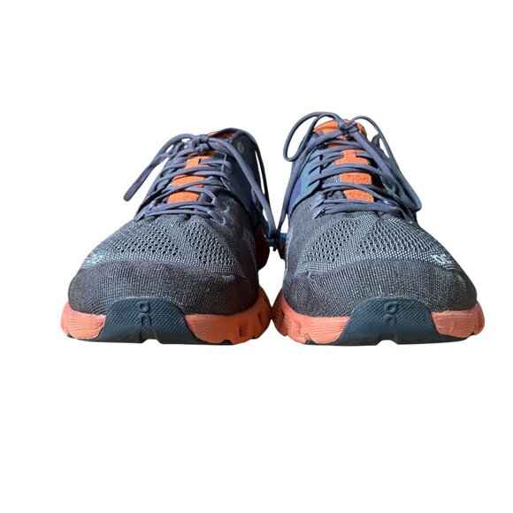 On Cloud X 2.0 Cloudtec Helion Gray Orange Running Athletic Size 11.5 Menโs - Picture 5 of 9